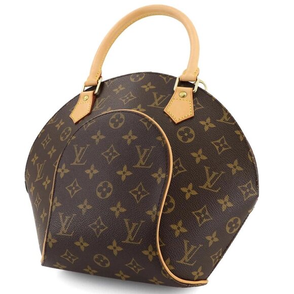 LOUIS VUITTON Monogram Ellipse PM Hand Bag Brown M51127 LV Purse 90282114 - Picture 3 of 11